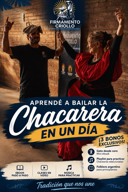 APRENDE A BAILAR LA CHACARERA EN UN DIA +3 bonos y aprende de la cultura Argentina